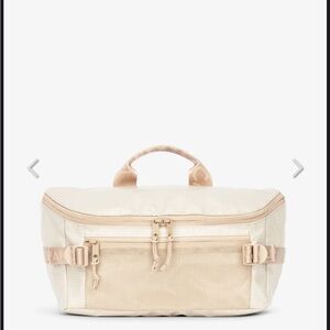 Calpak large terra sling- white sand NEW